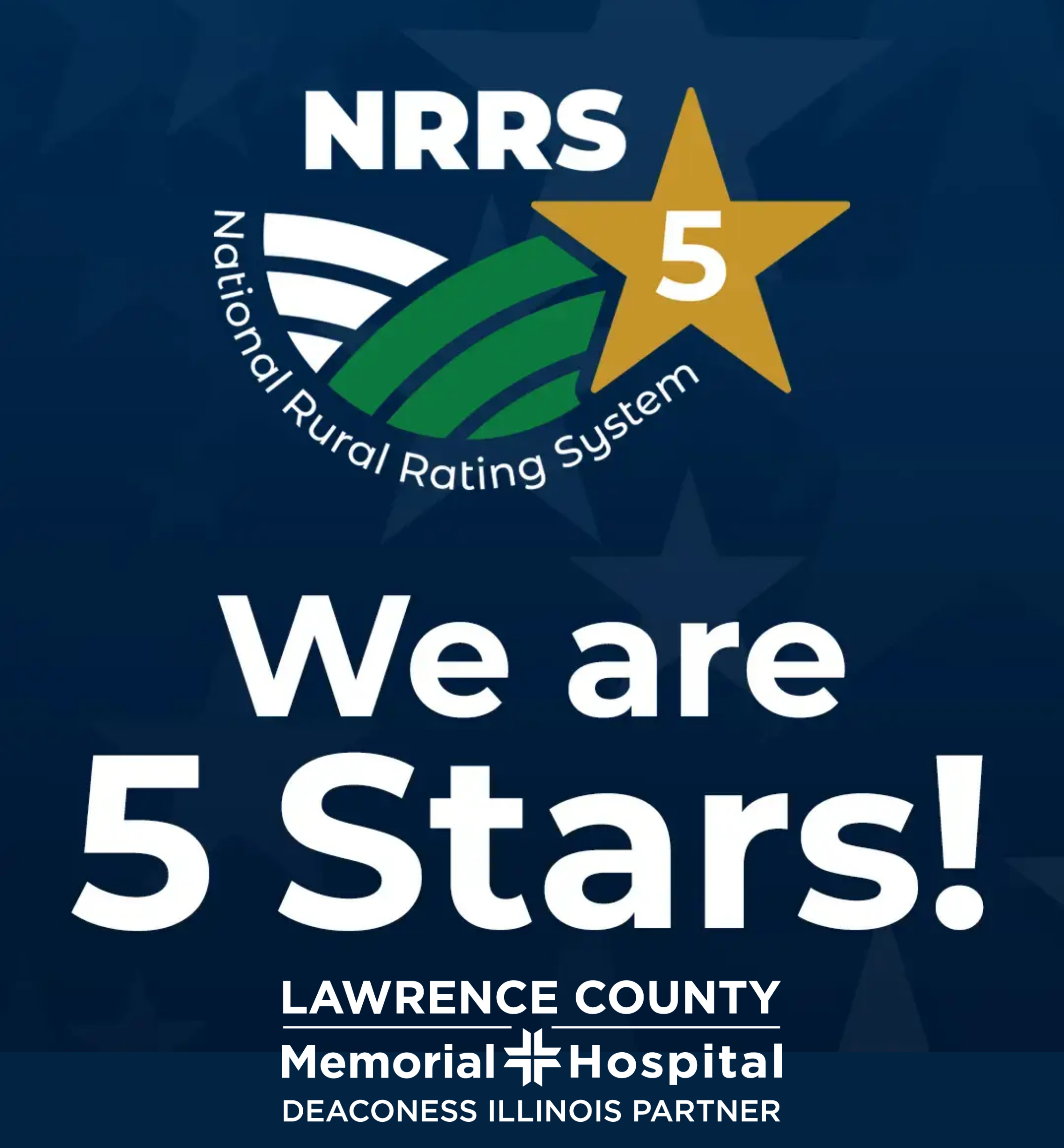 We are 5 Stars! NRRS Nation Rural Rating System.